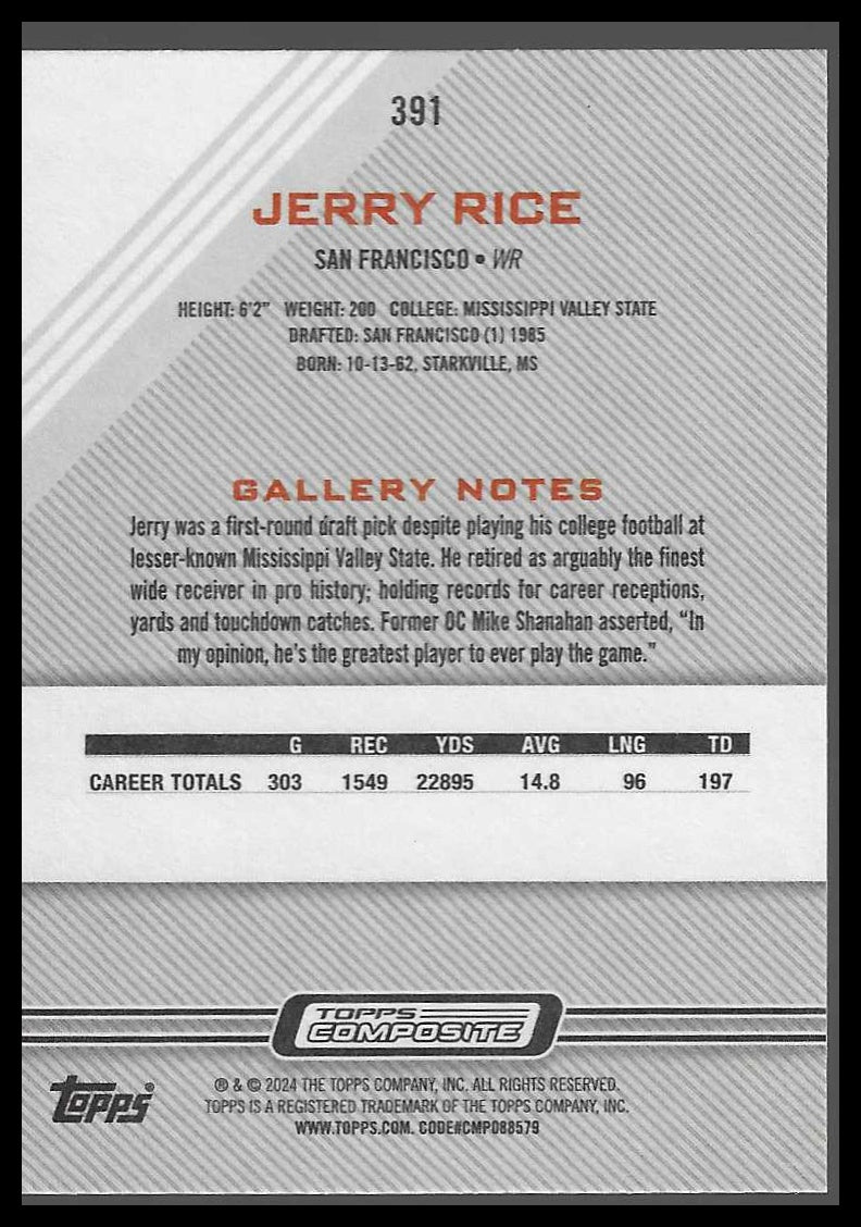 2023 Topps Composite #391 Jerry Rice