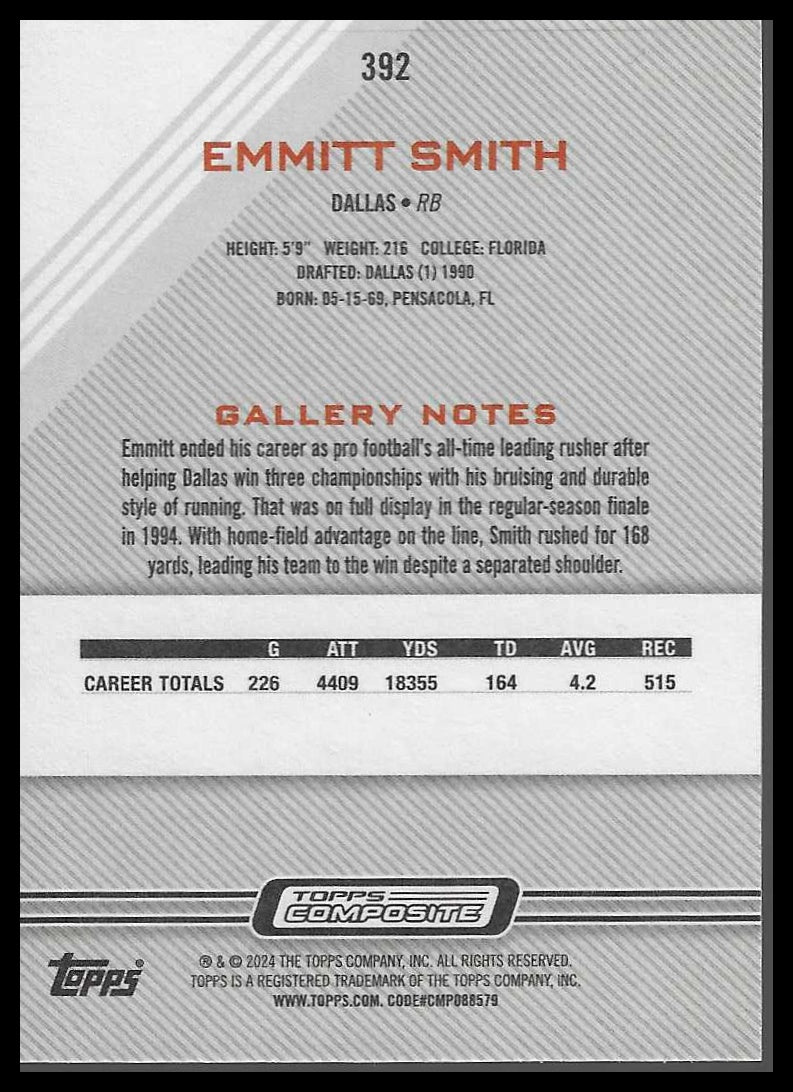 2023 Topps Composite #392 Emmitt Smith
