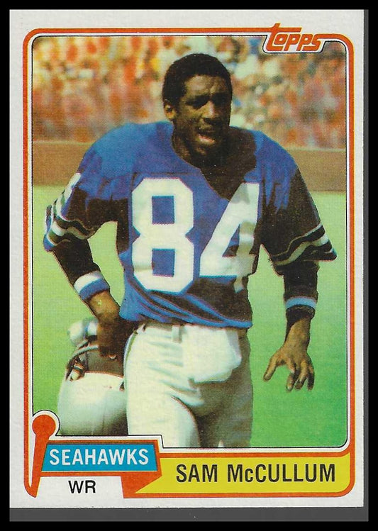 1981 Topps #419 Sam McCullum