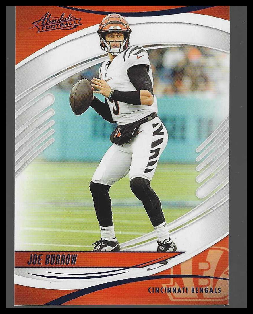 2025 Panini Absolute #37 Joe Burrow Blue