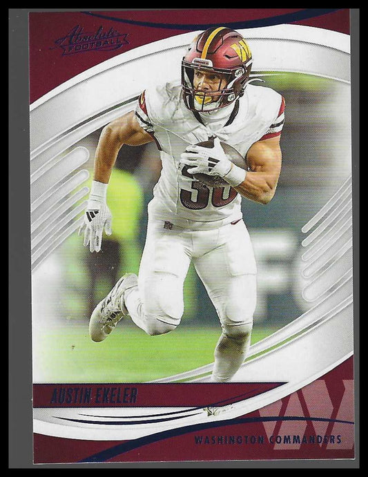 2025 Panini Absolute #95 Austin Ekeler Blue