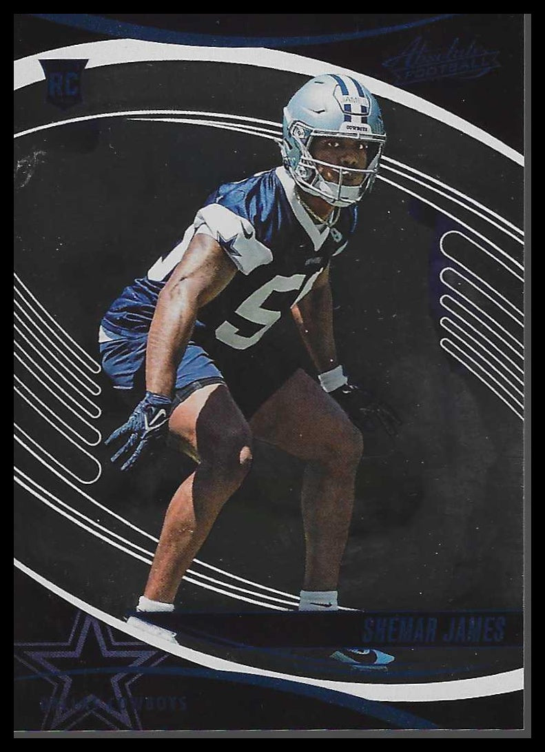 2025 Panini Absolute #178 Shemar James Blue