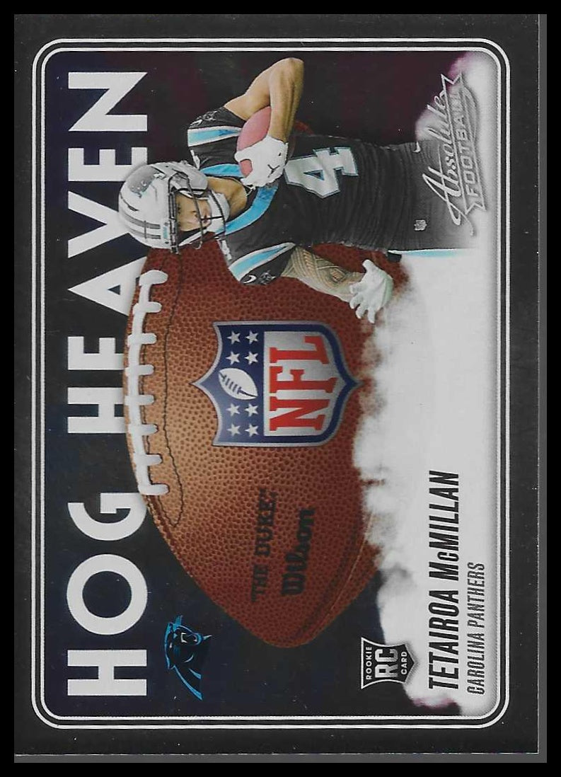 2025 Panini Absolute #HH-TMN Tetairoa McMillan Hog Heaven