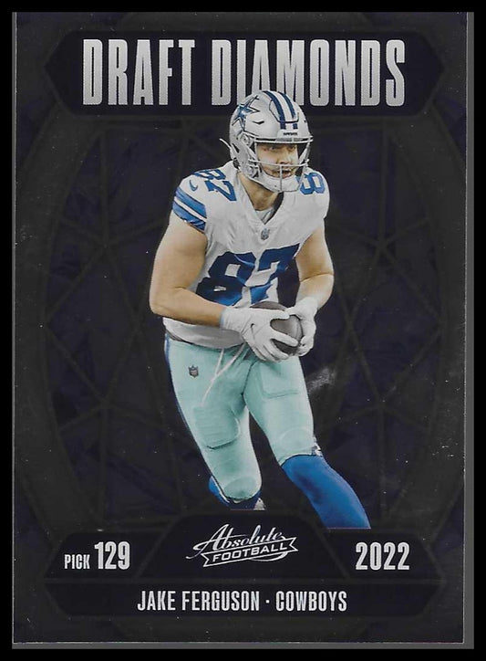 2025 Panini Absolute #DD-JFN Jake Ferguson Draft Diamonds