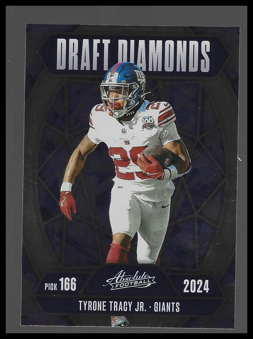 2025 Panini Absolute #DD-TTJ Tyrone Tracy Jr. Draft Diamonds