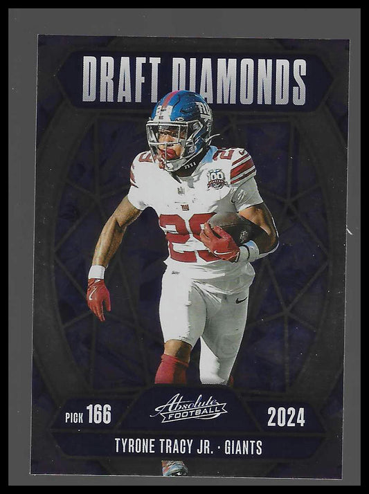 2025 Panini Absolute #DD-TTJ Tyrone Tracy Jr. Draft Diamonds