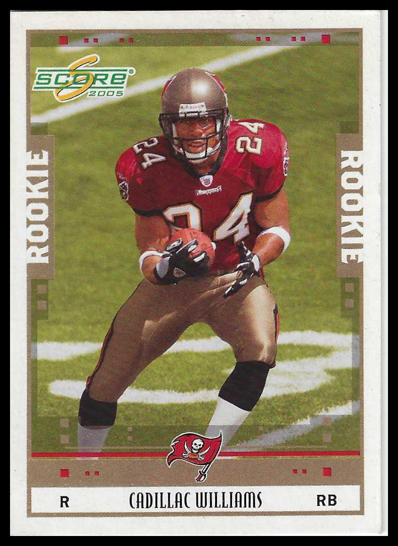2005 Score #335 Cadillac Williams