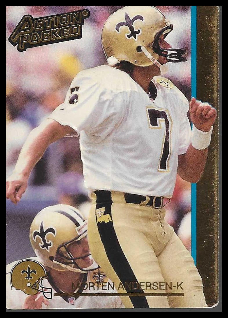 1992 Action Packed #179 Morten Andersen