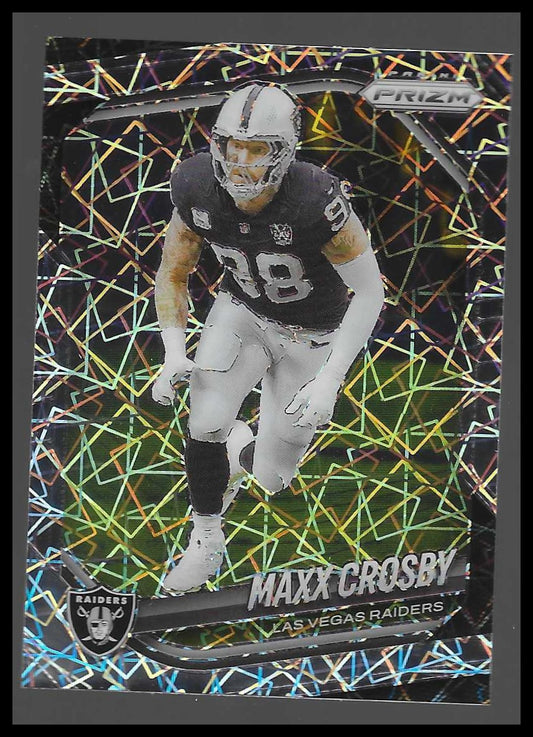2025 Panini Prizm #195 Maxx Crosby Lazer