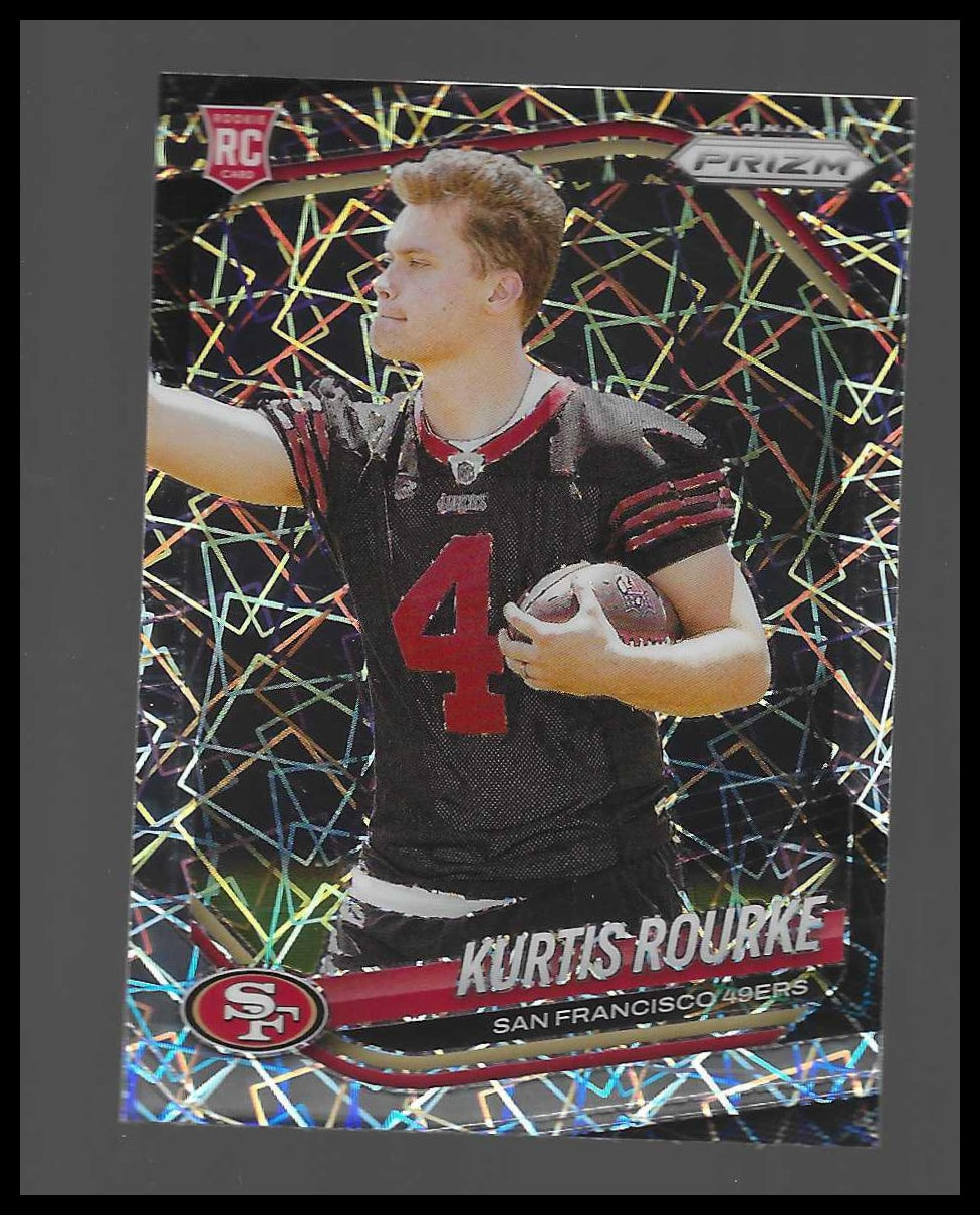 2025 Panini Prizm #397 Kurtis Rourke Lazer