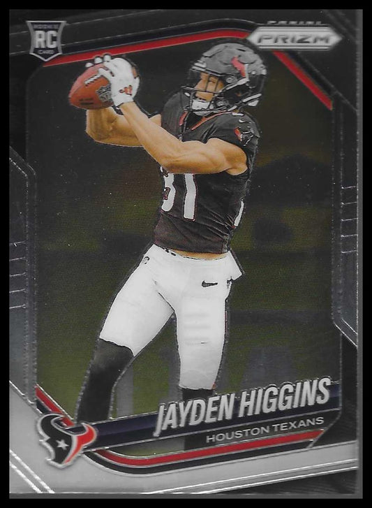 2025 Panini Prizm #376 Jayden Higgins