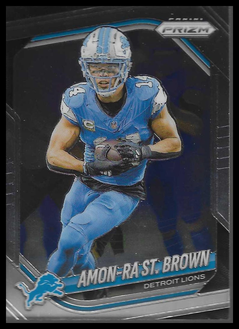 2025 Panini Prizm #187 Amon-Ra St. Brown