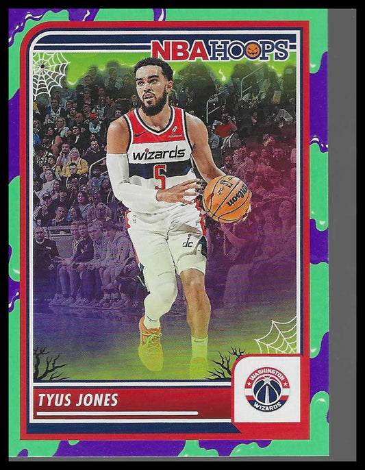 2023-24 Hoops Haunted Hoops #228 Tyus Jones Slime
