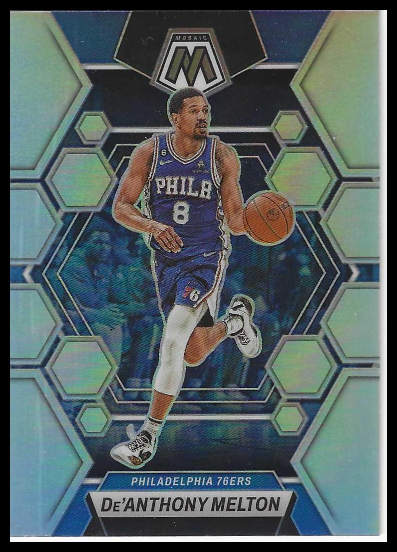 2022-23 Panini Mosaic #117 De'Anthony Melton Silver