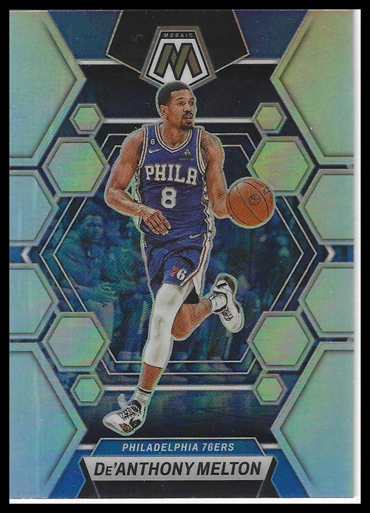 2022-23 Panini Mosaic #117 De'Anthony Melton Silver
