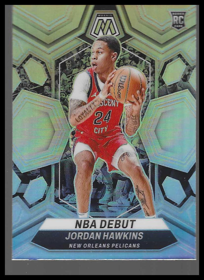 2023-24 Panini Mosaic #253 Jordan Hawkins Silver