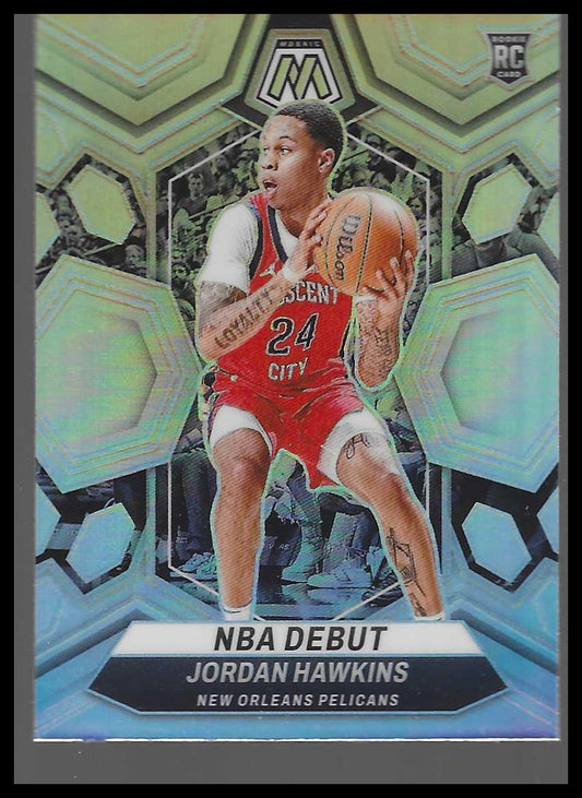 2023-24 Panini Mosaic #253 Jordan Hawkins Silver