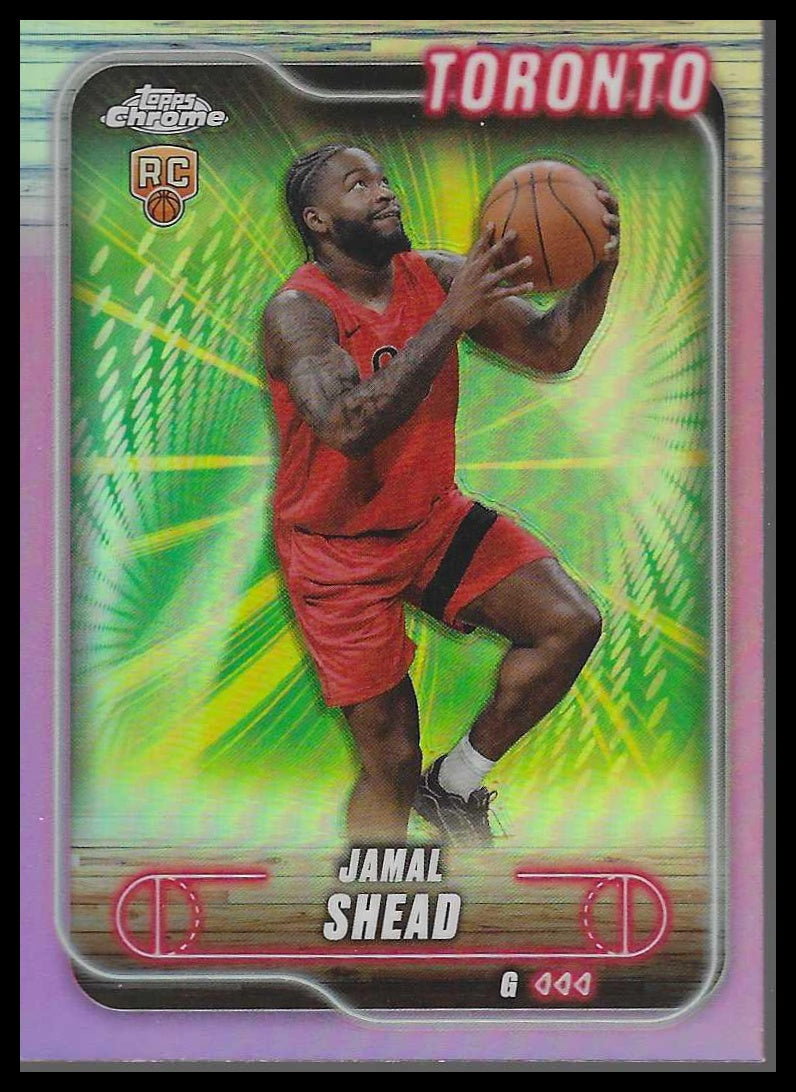 2024-25 Topps Chrome #174 Jamal Shead Refractor