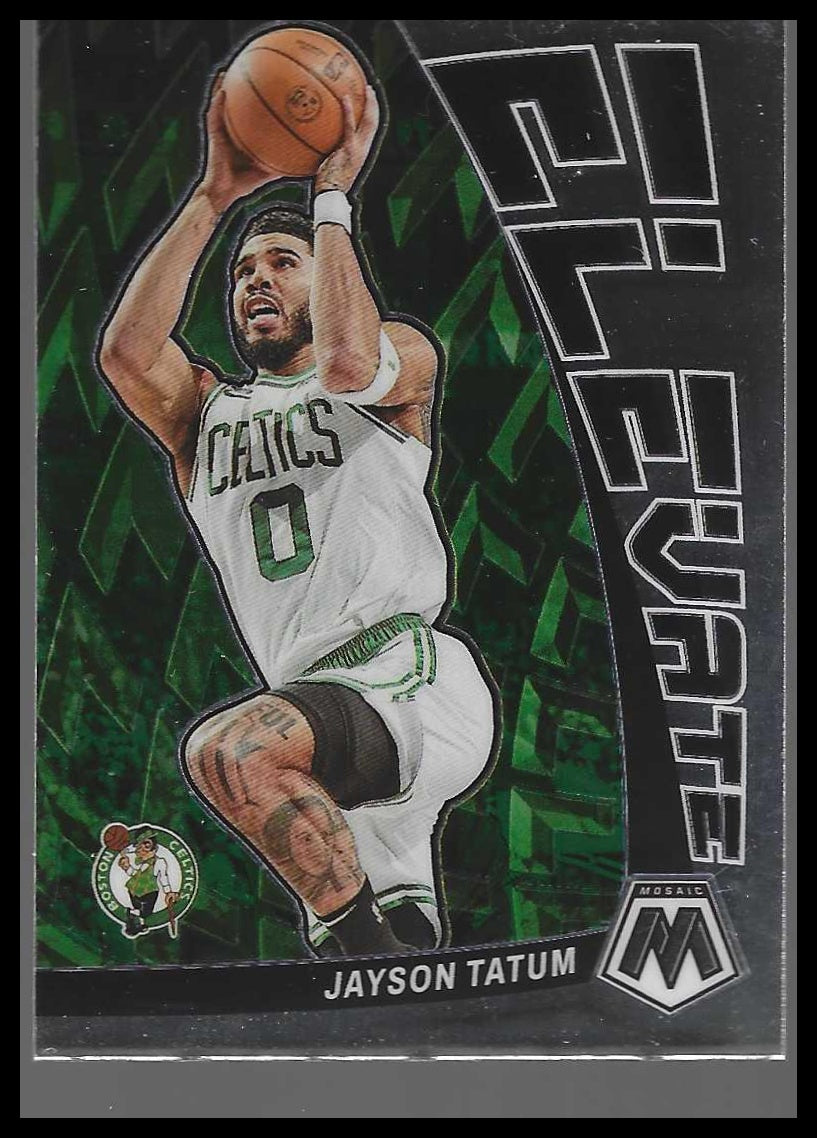 2022-23 Panini Mosaic #1 Jayson Tatum Elevate