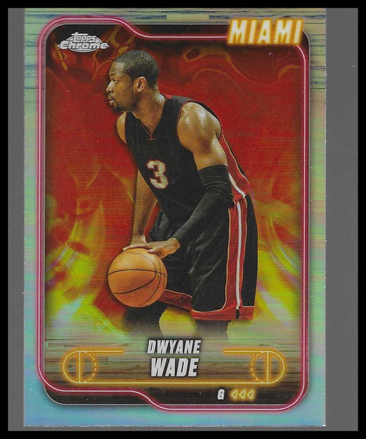 2024-25 Topps Chrome #13 Dwyane Wade Refractor