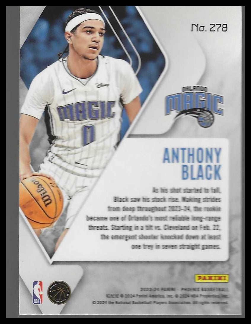 2023-24 Panini Phoenix #278 Anthony Black Silver