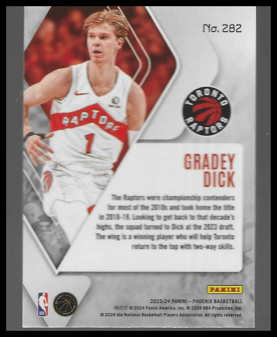 2023-24 Panini Phoenix #282 Gradey Dick Phoenix Red Ice