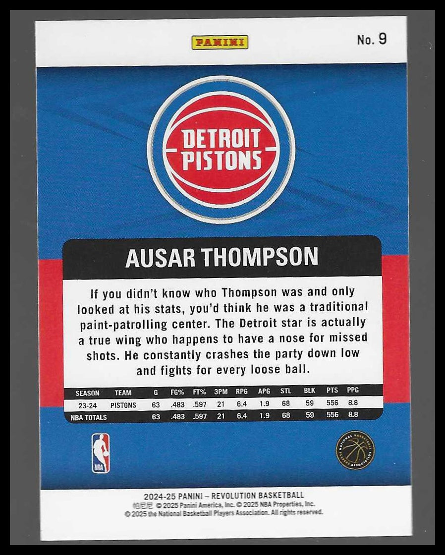 2024-25 Panini Revolution #9 Ausar Thompson