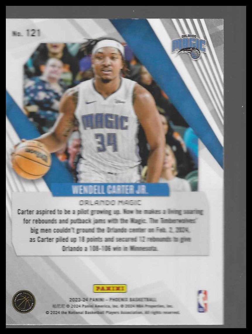 2023-24 Panini Phoenix #121 Wendell Carter Jr. Phoenix Red Ice