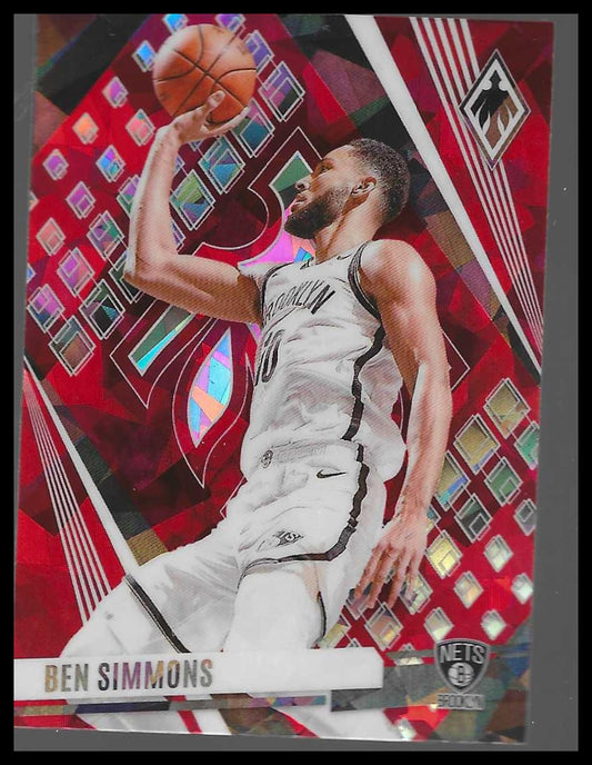2023-24 Panini Phoenix #105 Ben Simmons Phoenix Red Ice
