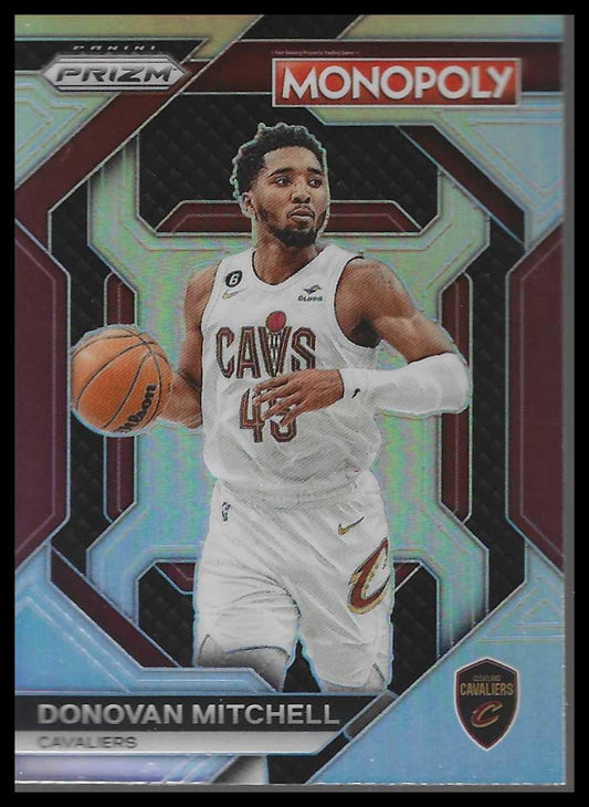 2023-24 Panini Prizm Monopoly #PS10 Donovan Mitchell All-Star Silver