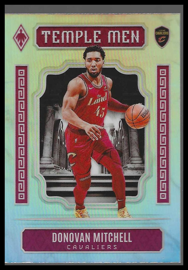 2023-24 Panini Phoenix #11 Donovan Mitchell Temple Men