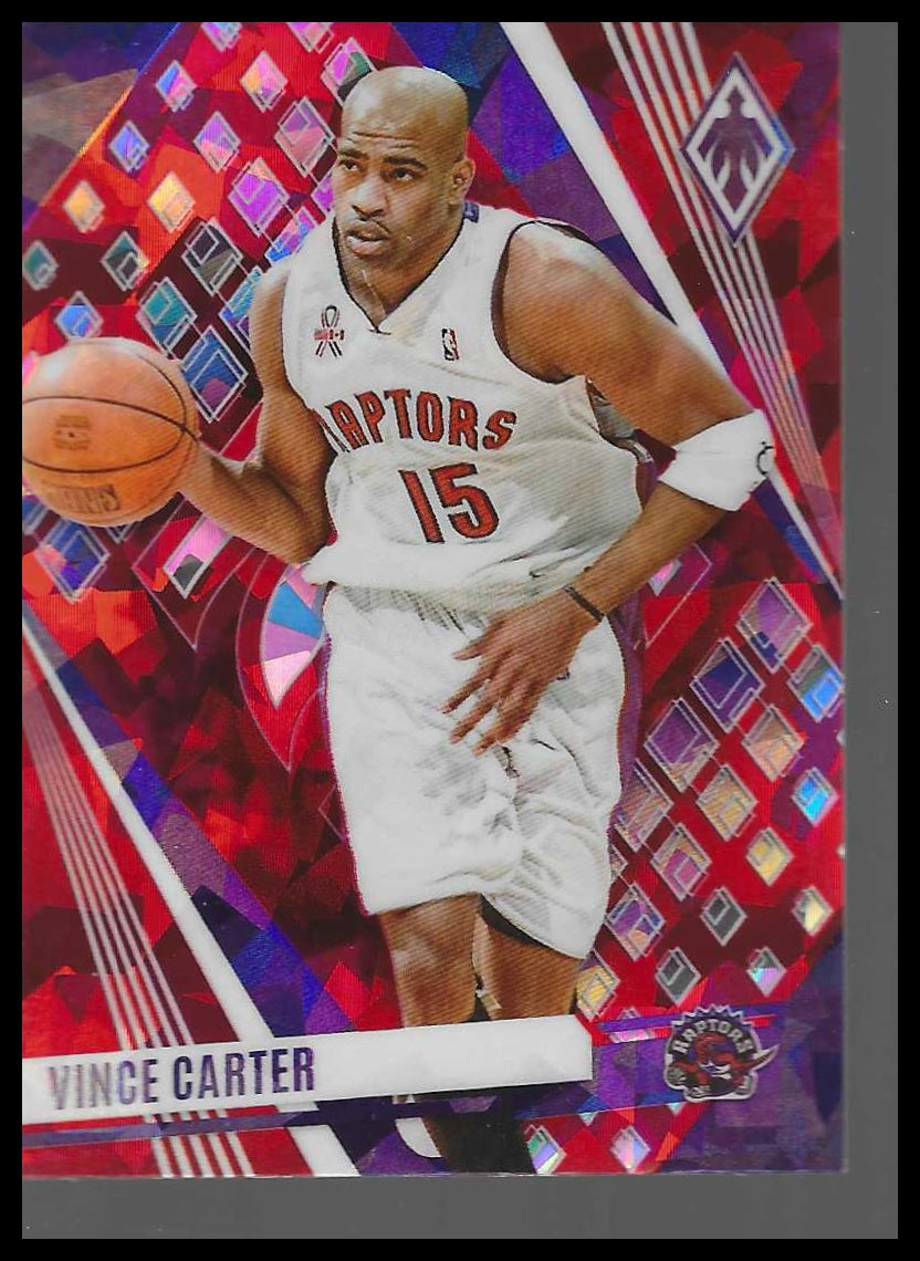 2023-24 Panini Phoenix #222 Vince Carter Phoenix Red Ice