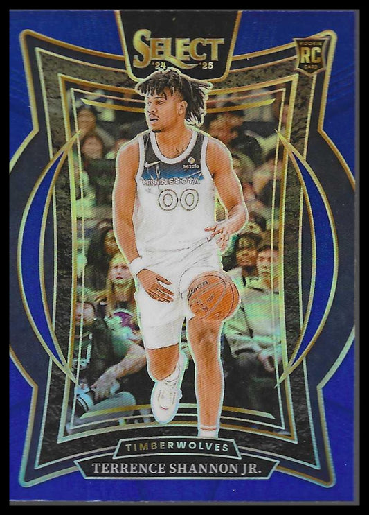 2024-25 Panini Select #78 Terrence Shannon Jr. Concourse Blue Prizm