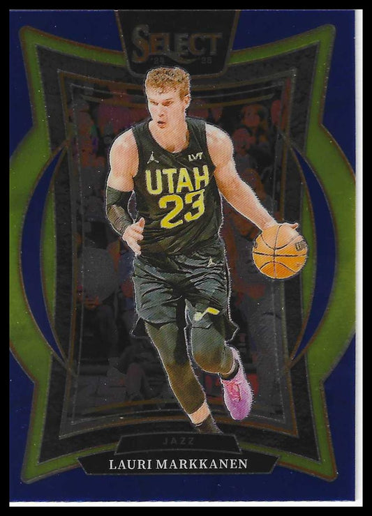 2024-25 Panini Select #62 Lauri Markkanen Blue (Retail)