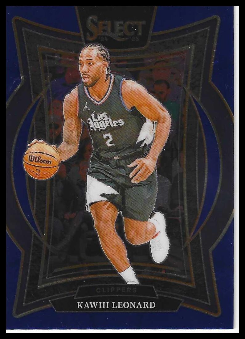2024-25 Panini Select #61 Kawhi Leonard Blue (Retail)