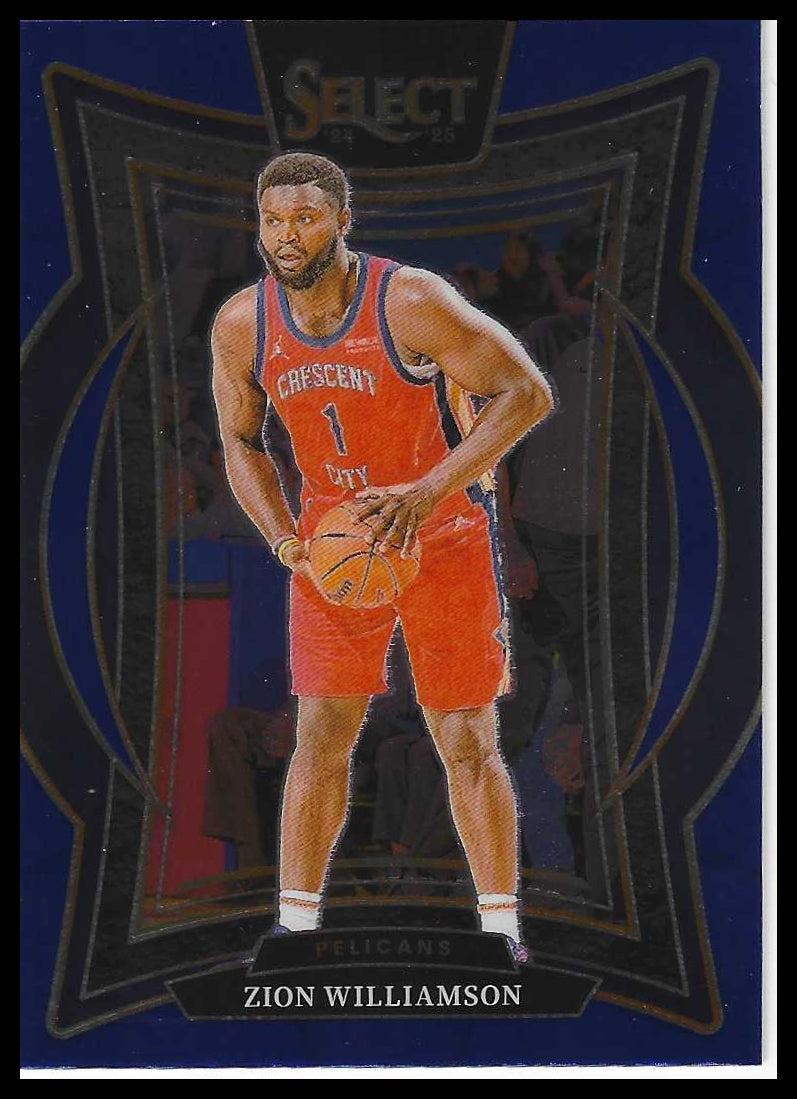 2024-25 Panini Select #28 Zion Williamson Blue (Retail)
