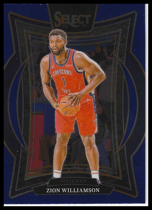 2024-25 Panini Select #28 Zion Williamson Blue (Retail)