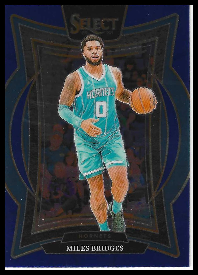 2024-25 Panini Select #8 Miles Bridges Blue (Retail)