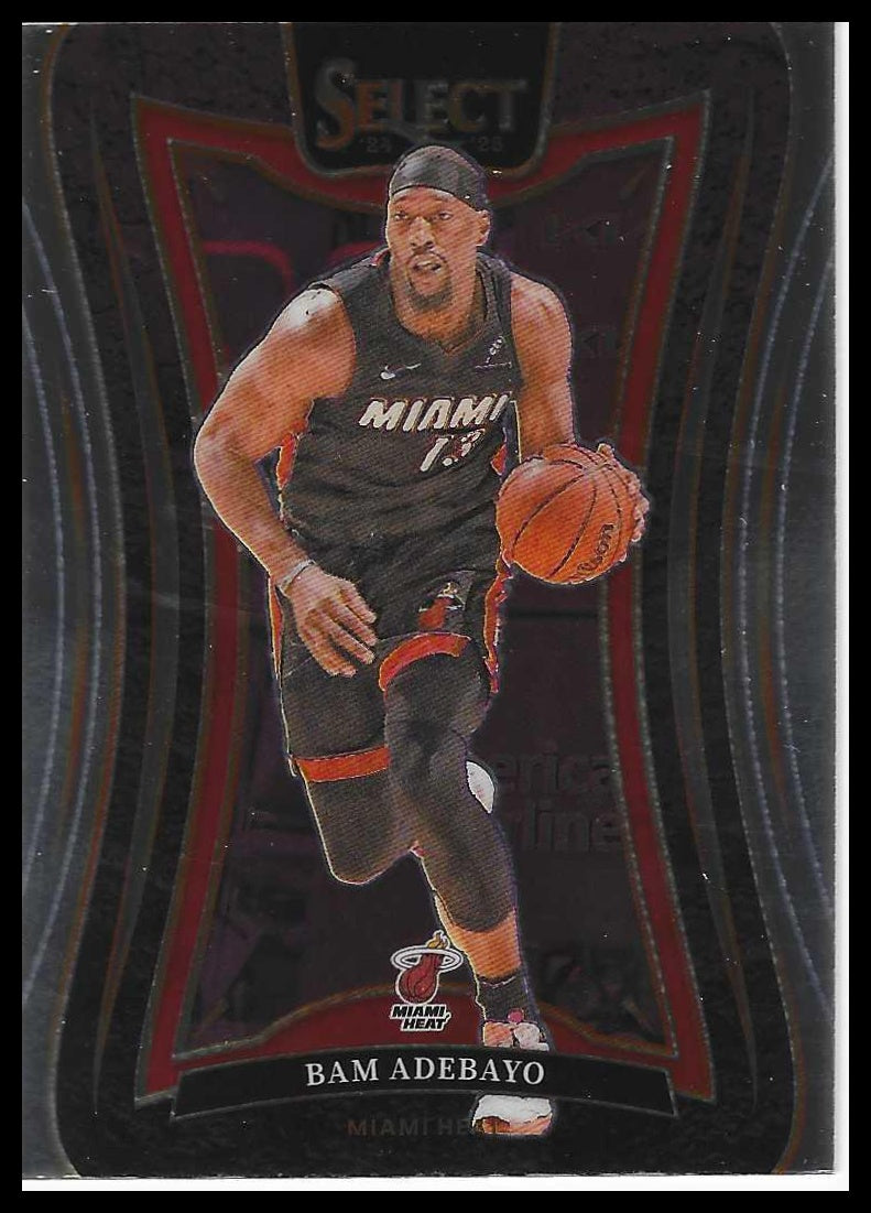 2024-25 Panini Select #334 Bam Adebayo Mezzanine Level
