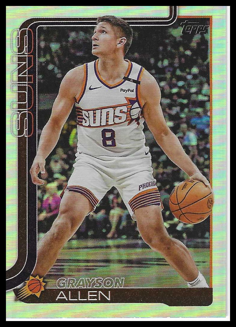 2025-26 Topps #161 Grayson Allen Rainbow Foilboard