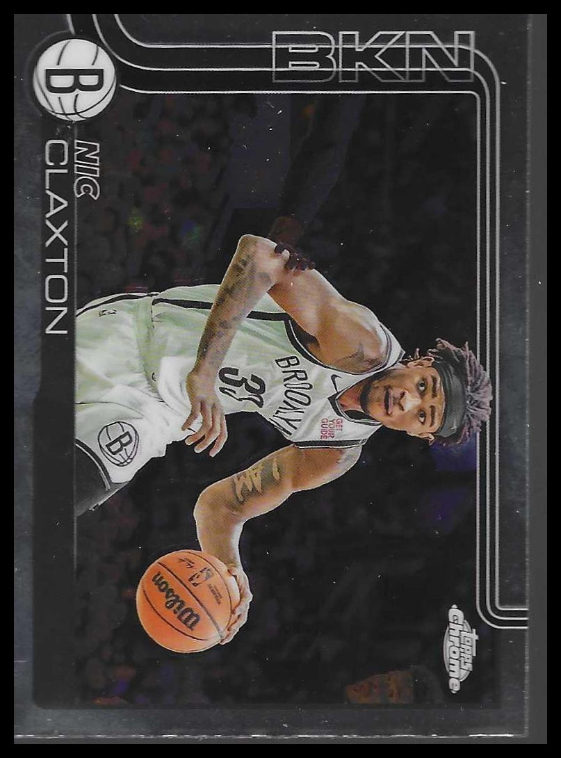 2025-26 Topps Chrome #27 Nic Claxton
