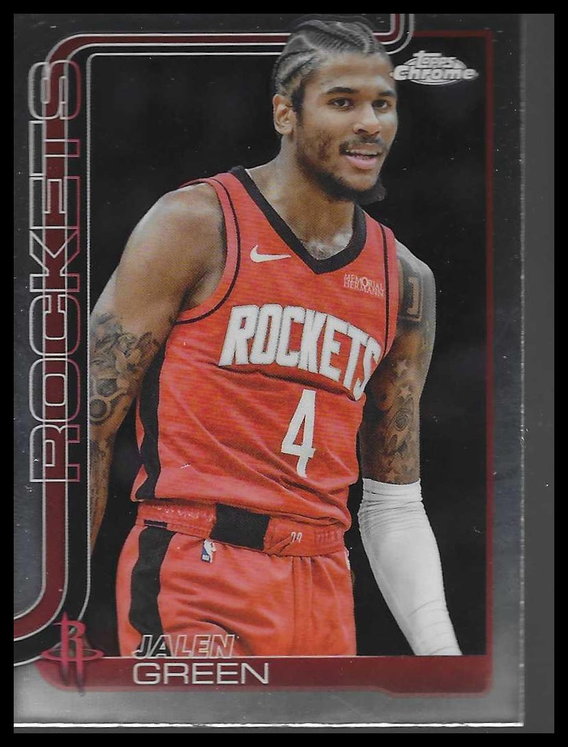 2025-26 Topps Chrome #58 Jalen Green