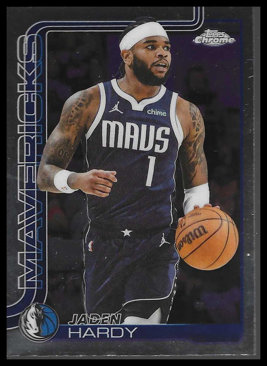 2025-26 Topps Chrome #60 Jaden Hardy
