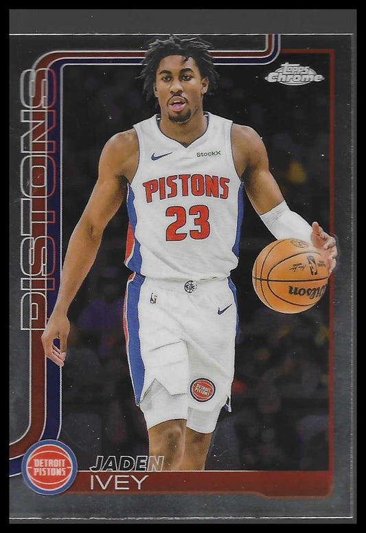 2025-26 Topps Chrome #61 Jaden Ivey