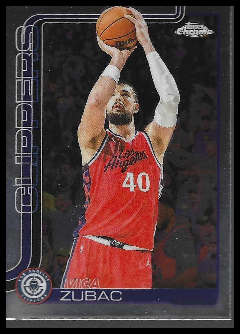 2025-26 Topps Chrome #63 Ivica Zubac
