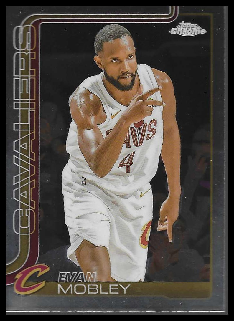 2025-26 Topps Chrome #67 Evan Mobley