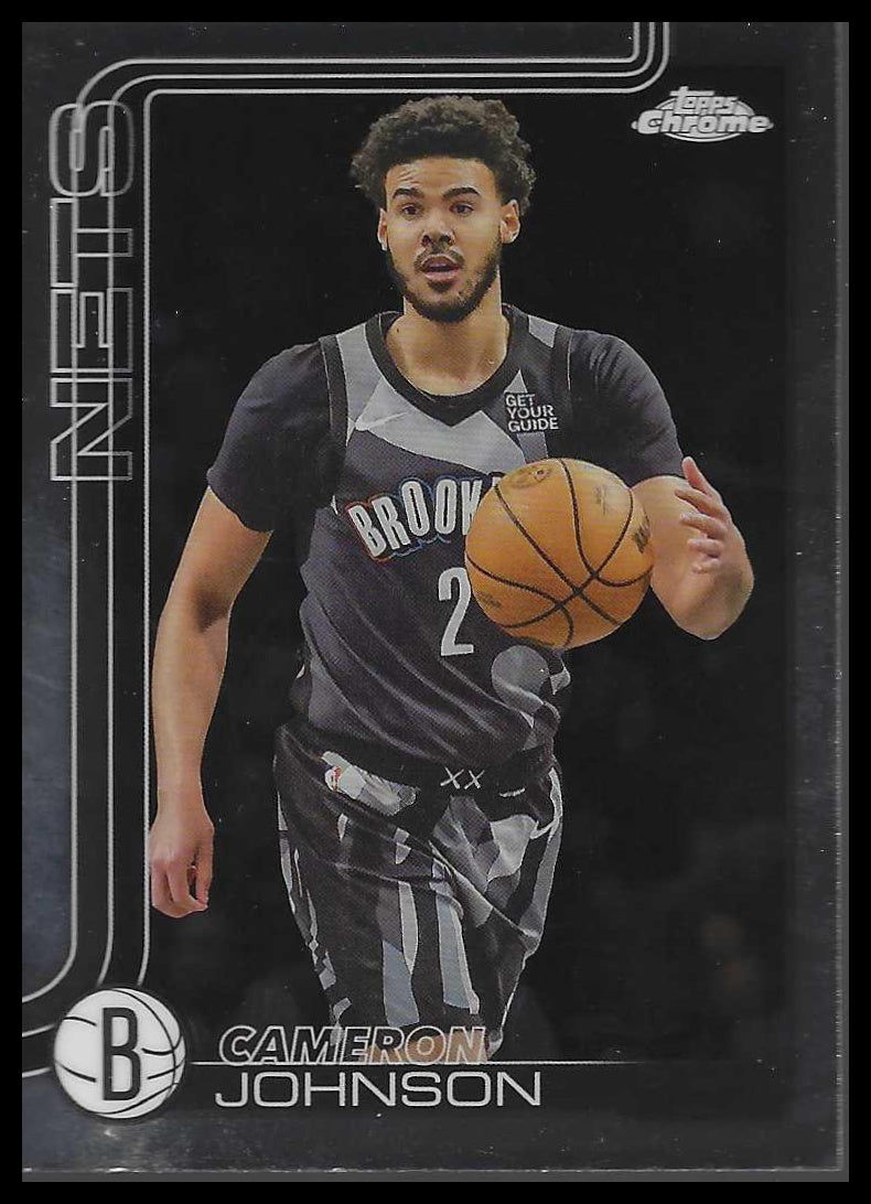 2025-26 Topps Chrome #84 Cameron Johnson
