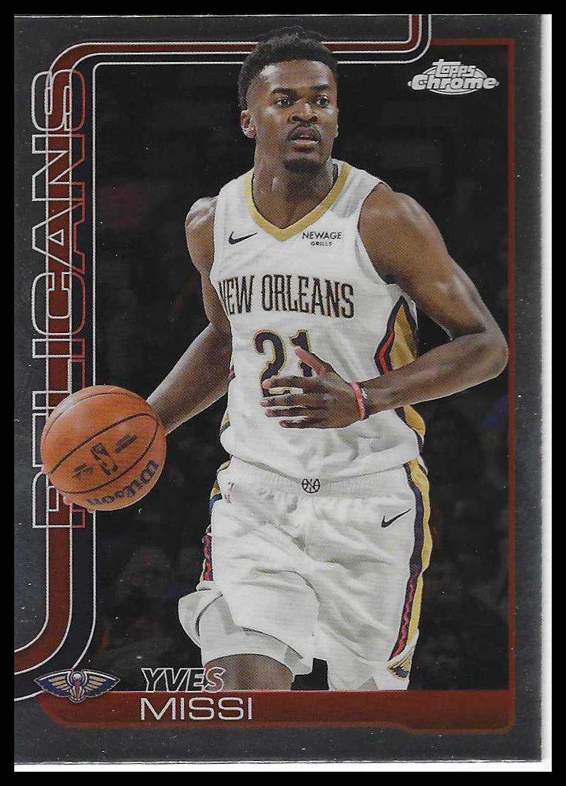 2025-26 Topps Chrome #102 Yves Missi