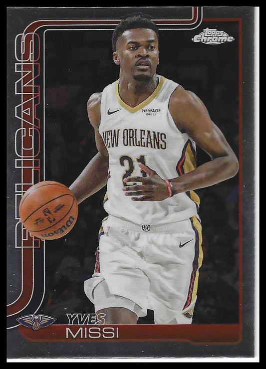 2025-26 Topps Chrome #102 Yves Missi