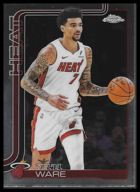 2025-26 Topps Chrome #129 Kel'el Ware